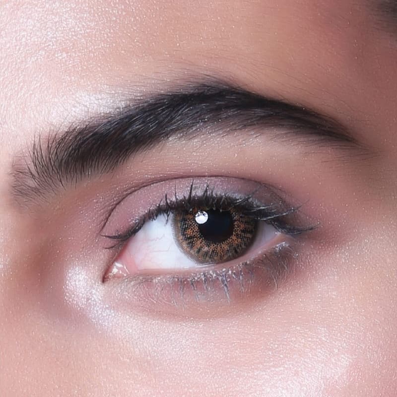 Toric Series Rainbow Brown Lens