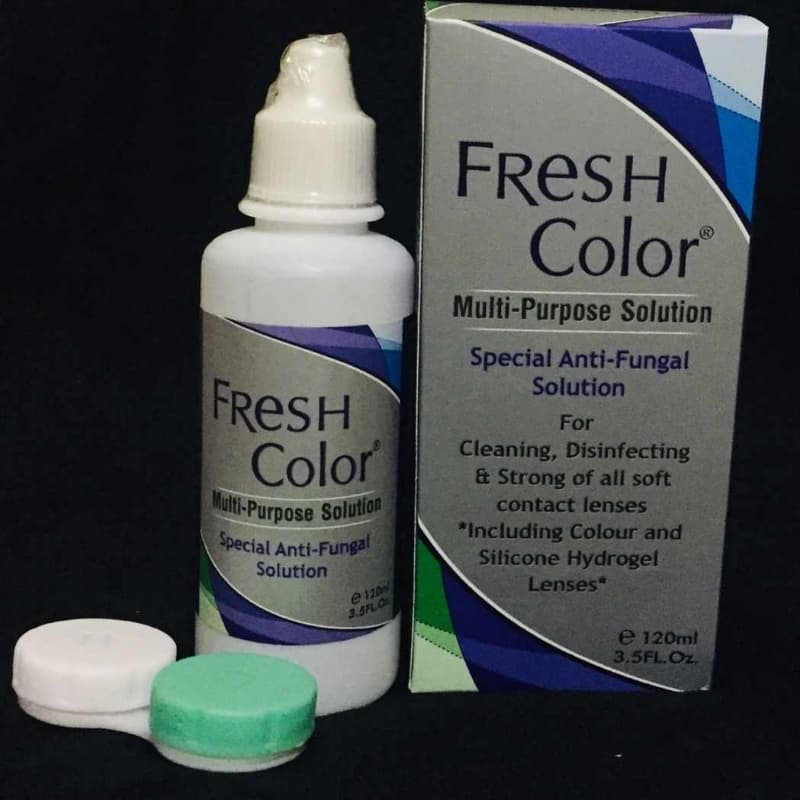 Freshcolor Contact Lens Solution with Free Container