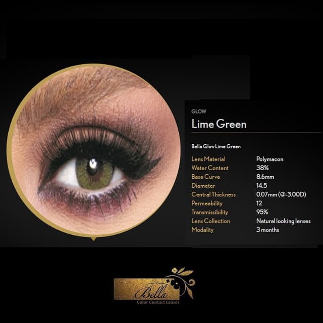 Bella Lime Green Glow Collection