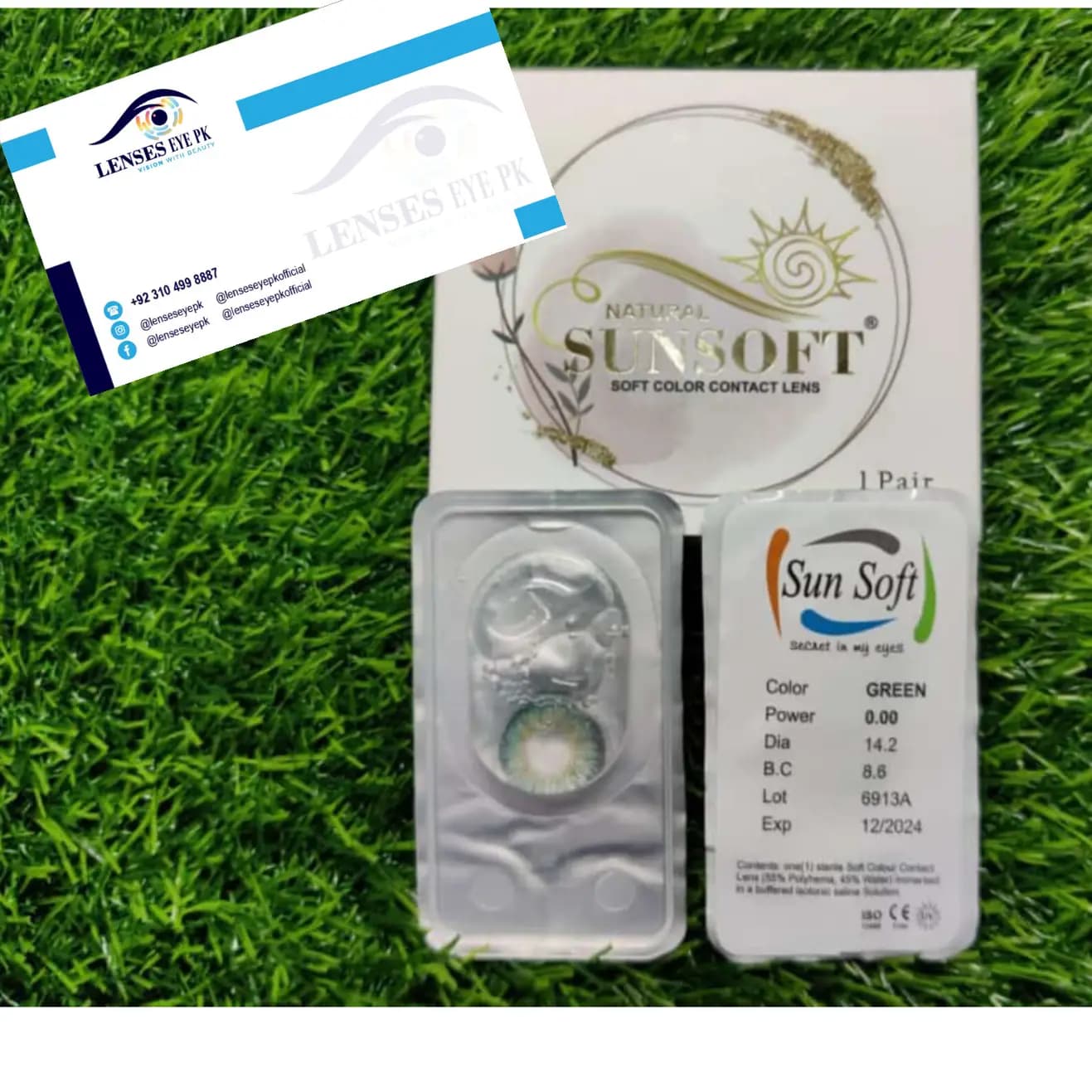 Sunsoft Green 2 tone